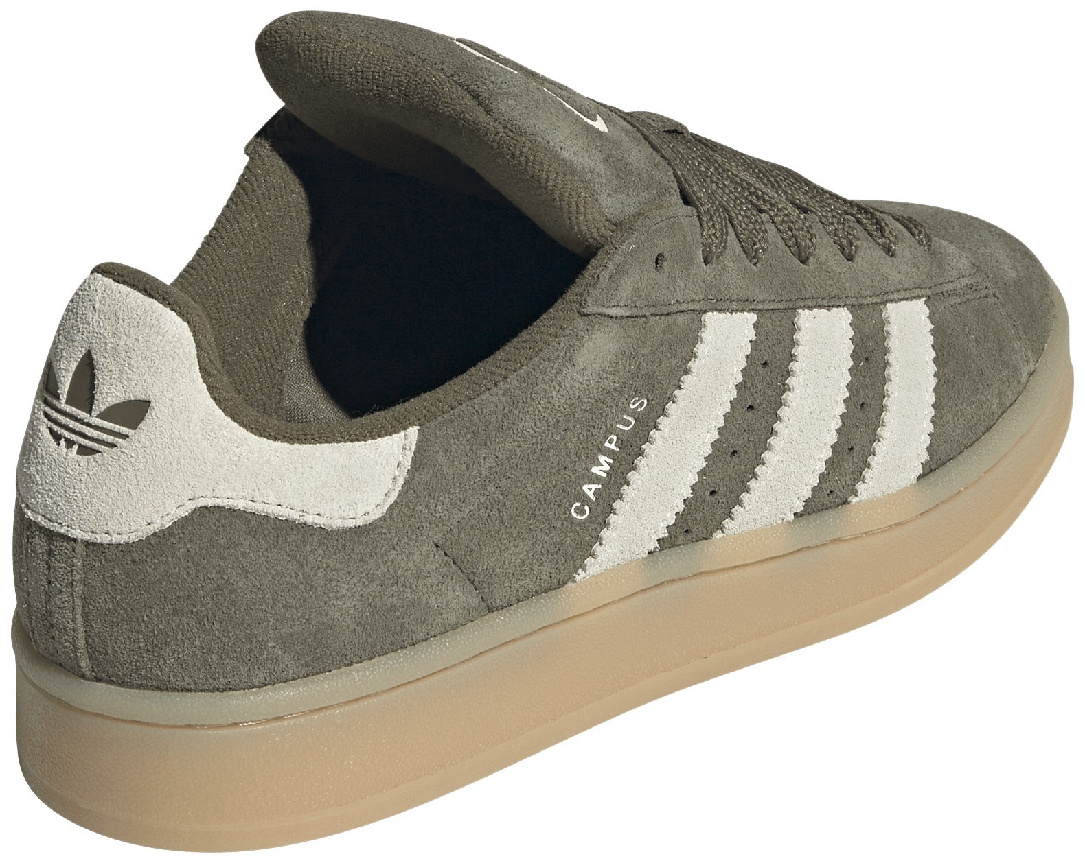 adidas Men's Campus 00s Shoes - Olive/Gum - View 8