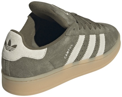 adidas Men's Campus 00s Shoes - Olive/Gum - View 8