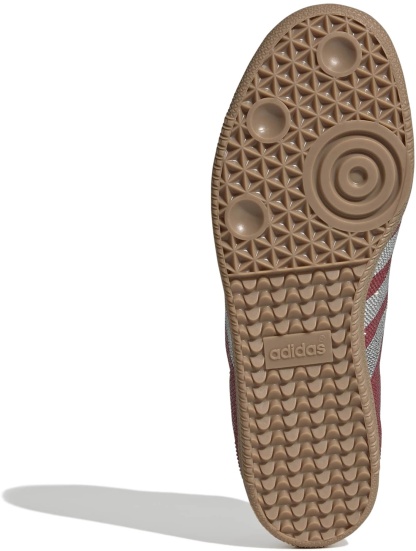 adidas Women's Samba OG Shoes - Rhinestone Tm Vic Red/Slv - View 3