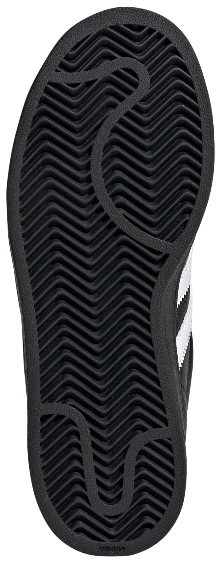 adidas Kids' Grade School Superstar II Shoes - Black/White - View 3