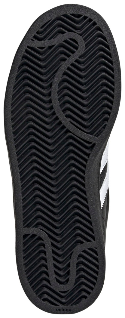 adidas Kids' Grade School Superstar II Shoes - Black/White - View 3