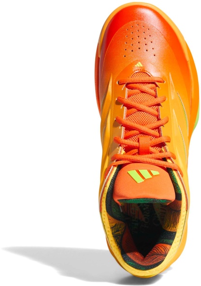 adidas Crazy Energy 'Satou PE' Basketball Shoes - Impact Orange/Semi Solar Slime/Impact Orange - View 2