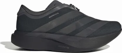 adidas Women's Adizero EVO SL Zip Running Shoes - Black/Grey/Silver - View 1