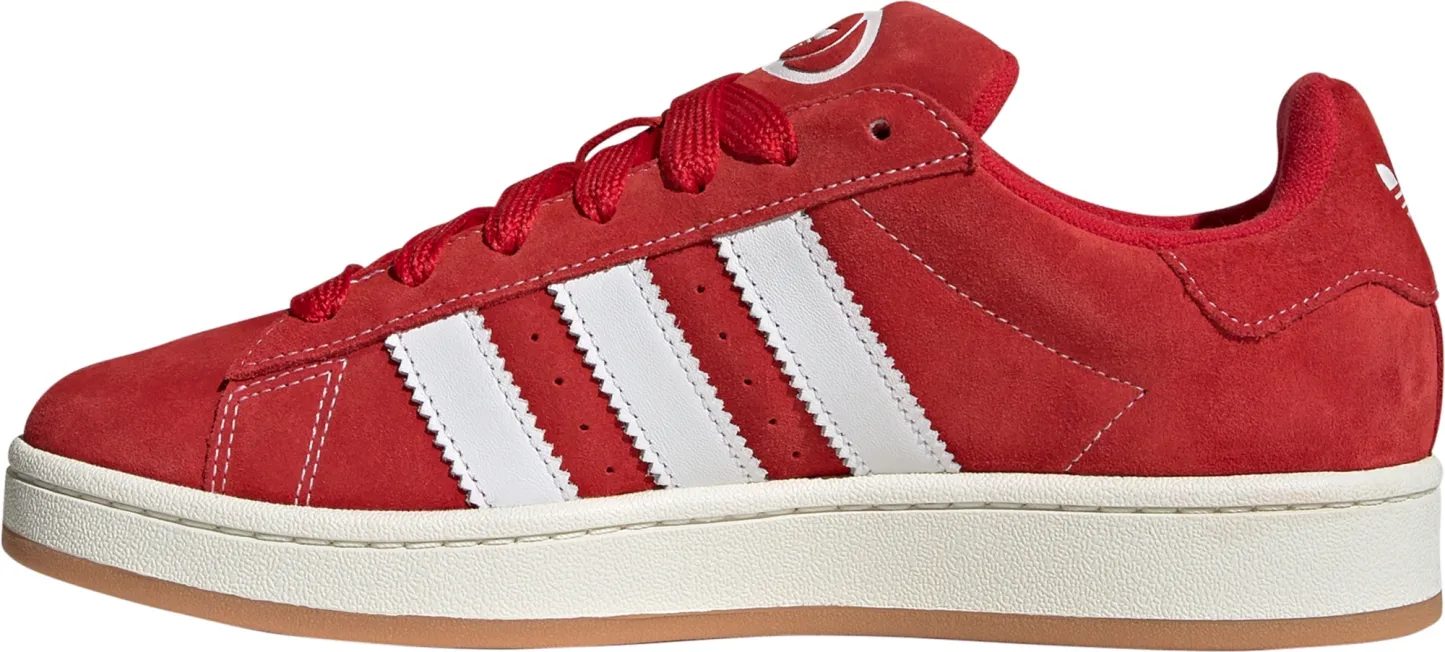 adidas Men's Campus 00s Shoes - Red/White - View 3