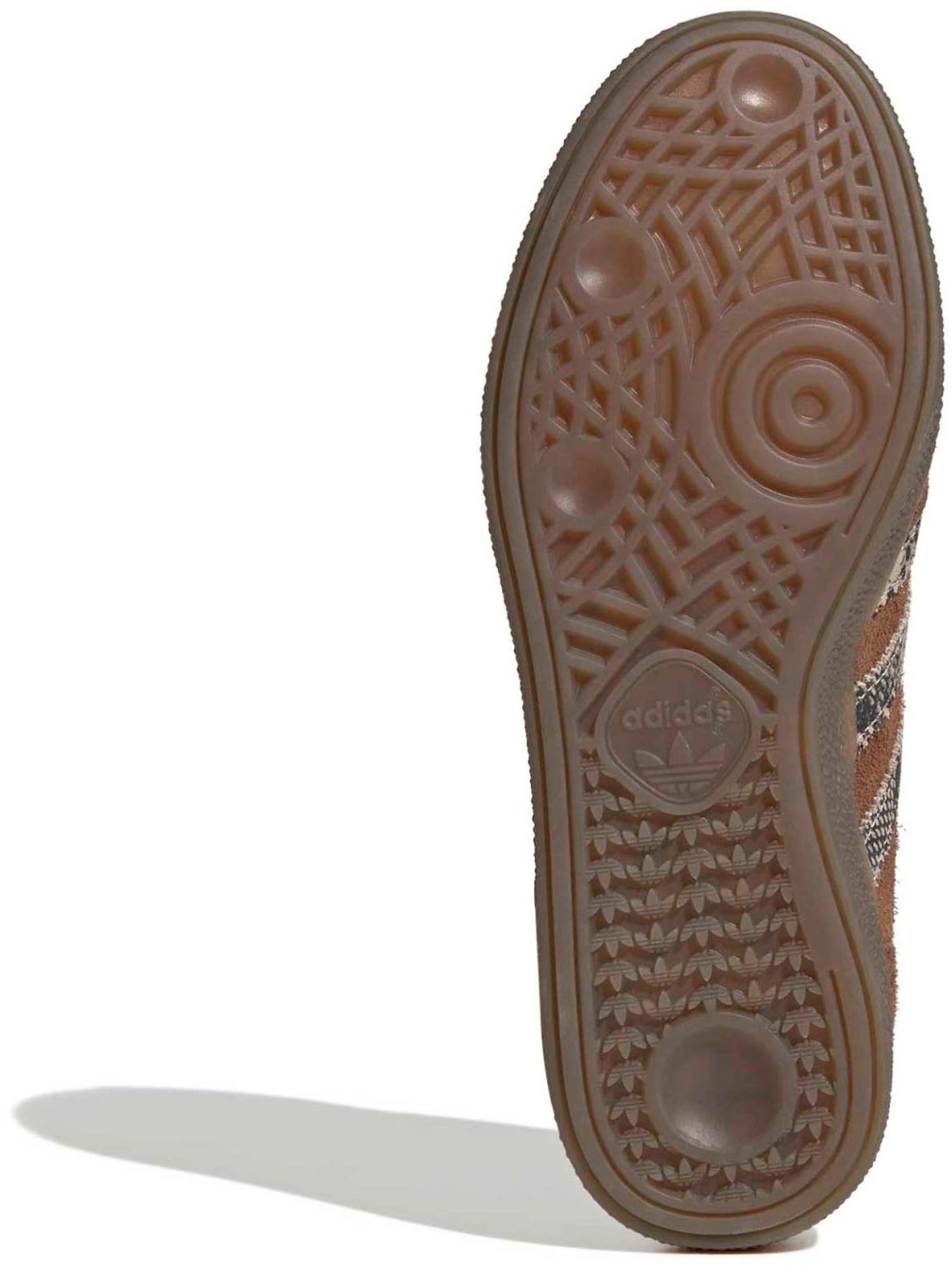 adidas Women's Handball Spezial Shoes - Brown/Snake Crystal Linen - View 3