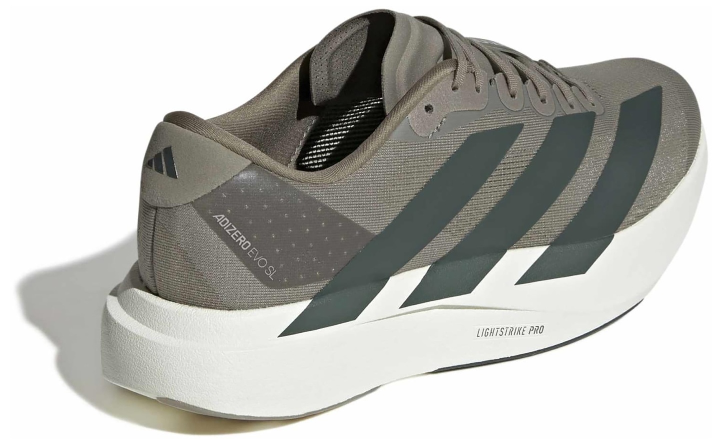 adidas Men's Adizero EVO SL Running Shoes - Clay/Legend Ivy/Light Brown - View 6