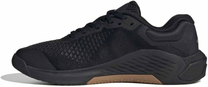 adidas Women's Dropset 4 Power Training Shoes - Core Black/Iron Metallic - View 4