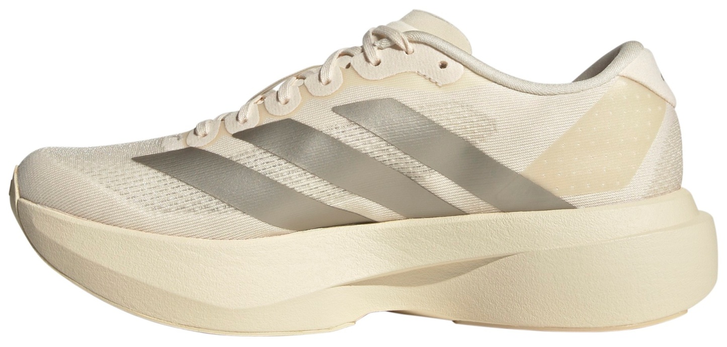 adidas Women's Adizero EVO SL Running Shoes - White/Cyber - View 4