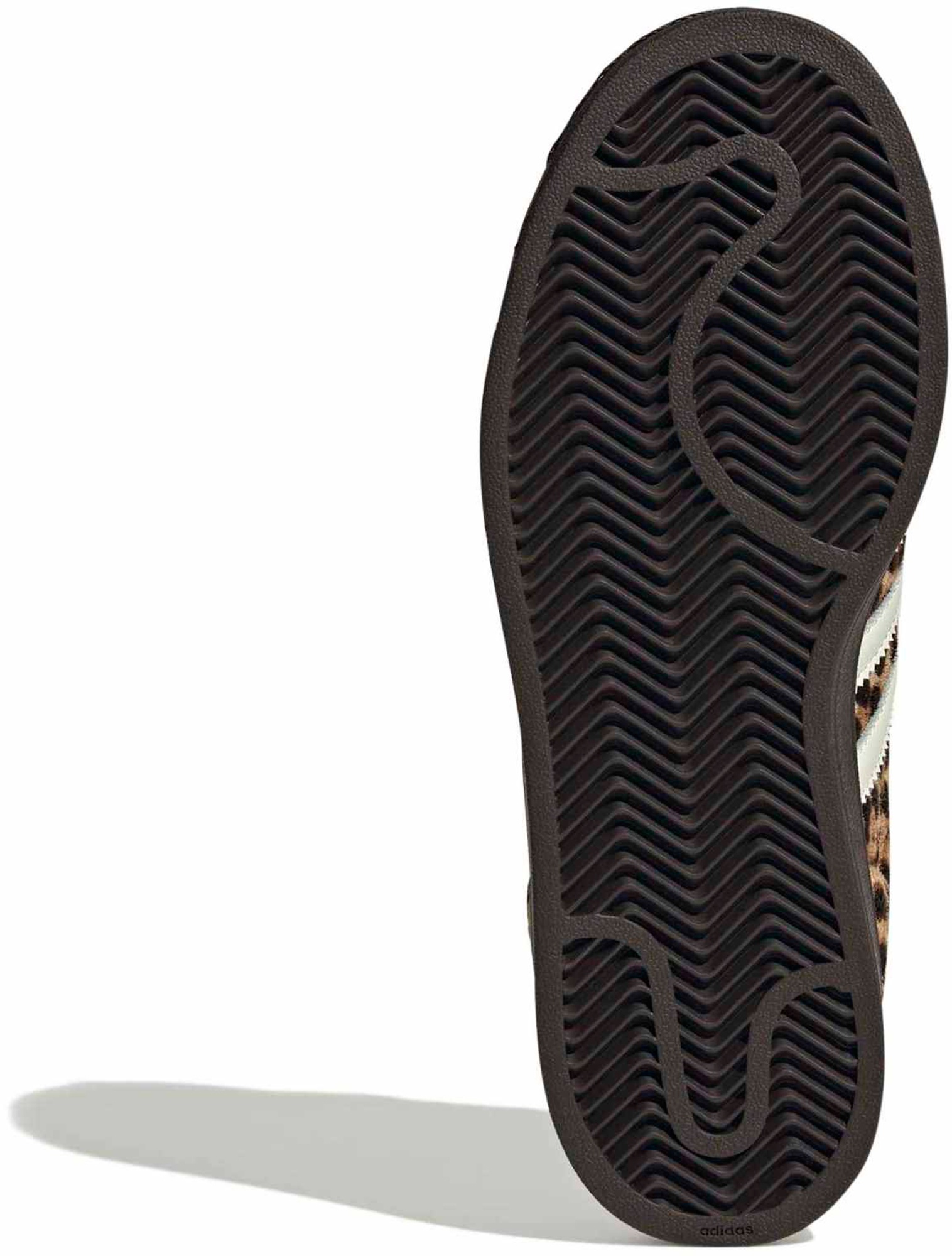 adidas Women's Superstar II Shoes - Cheetah/Dark Brown - View 3
