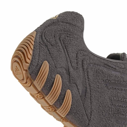 adidas Originals Women's Ghost Sprint Shoes - Suede Grey Strata/Red - View 8