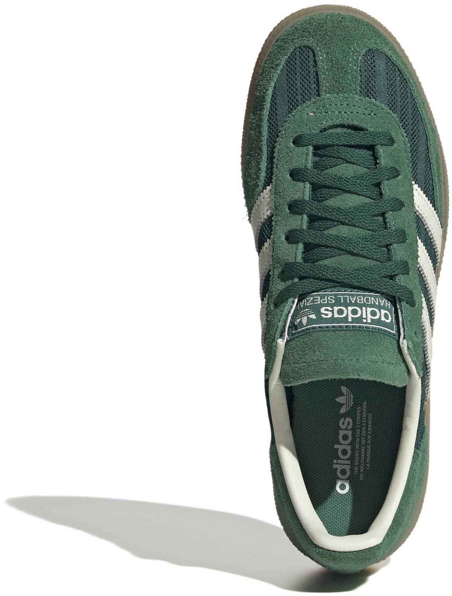 adidas Women's Handball Spezial Shoes - Cllgte Grn/Wht/Blanch Grn - View 2