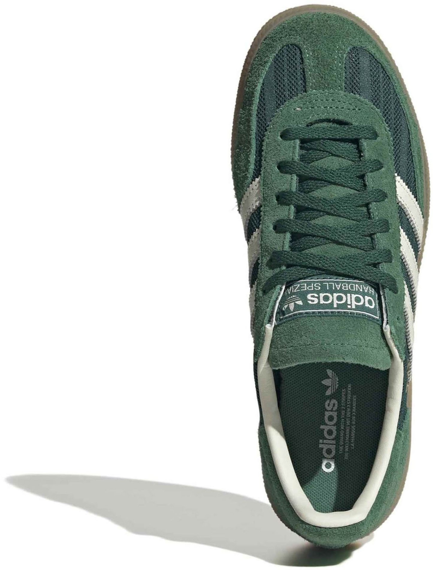 adidas Women's Handball Spezial Shoes - Cllgte Grn/Wht/Blanch Grn - View 2