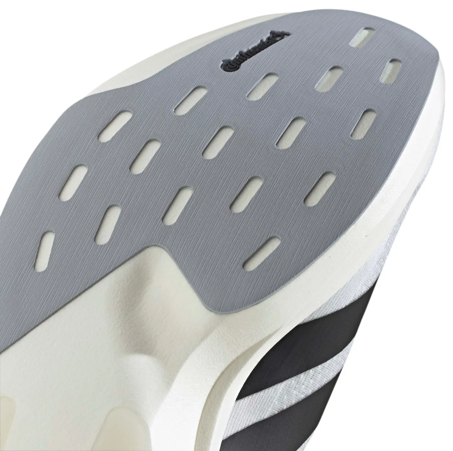 adidas Men's Adizero EVO SL Running Shoes - White/Black/White - View 10