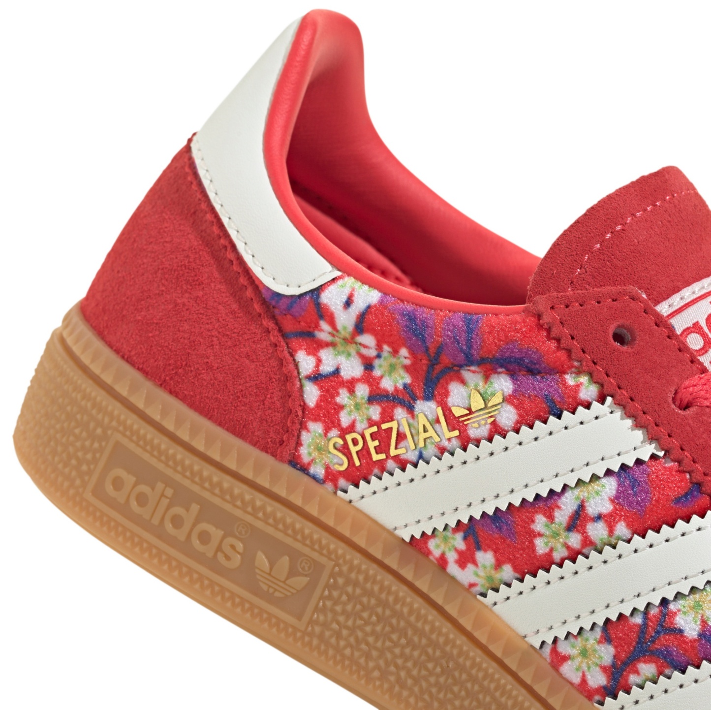 adidas Kids' Grade School Handball Spezial Shoes - Red/White - View 9