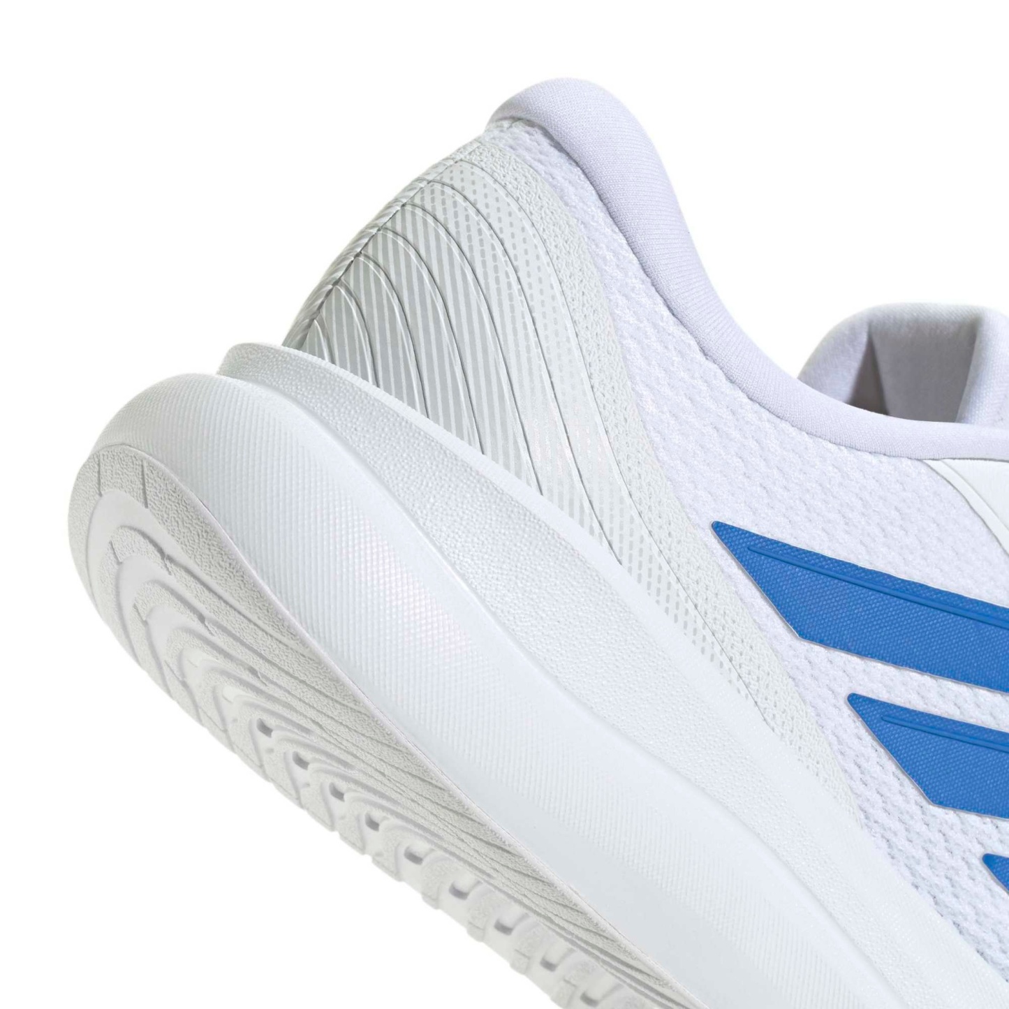 adidas Men's Runfalcon 6 CLOUDFOAM Running Shoes - Ftwr White/Bright Royal/Grey One - View 8