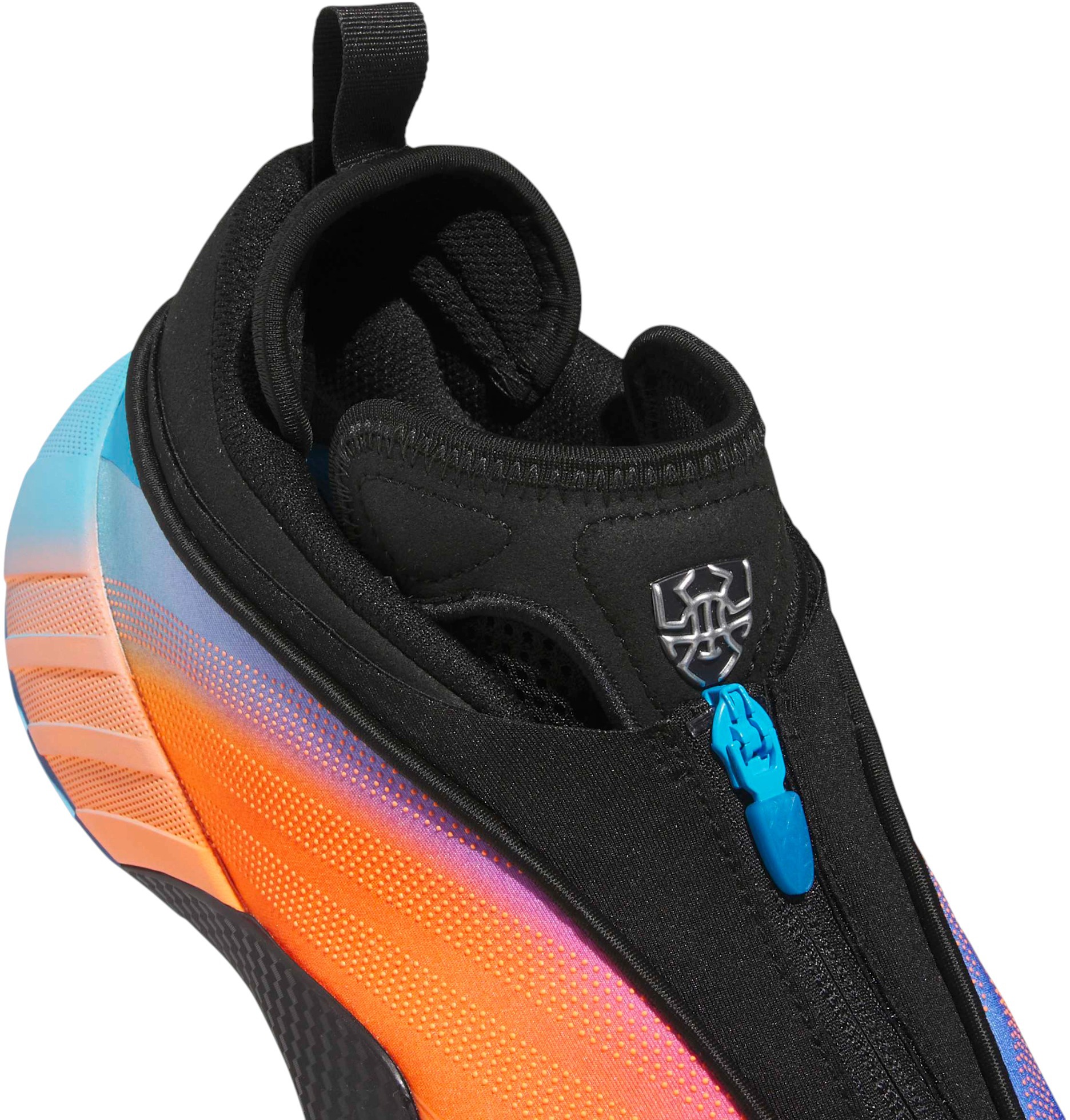 adidas D.O.N. Issue #7 'All-Star' Basketball Shoes - Black/Orange/Silver - View 2