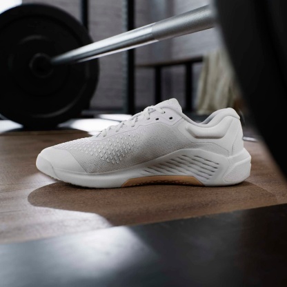 adidas Men's Dropset 4 Training Shoes - Ftwr White/Halo Silver/Ftwr White - View 6