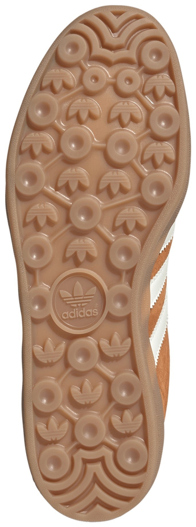 adidas Men's Gazelle Indoor Shoes - Orange/White - View 5
