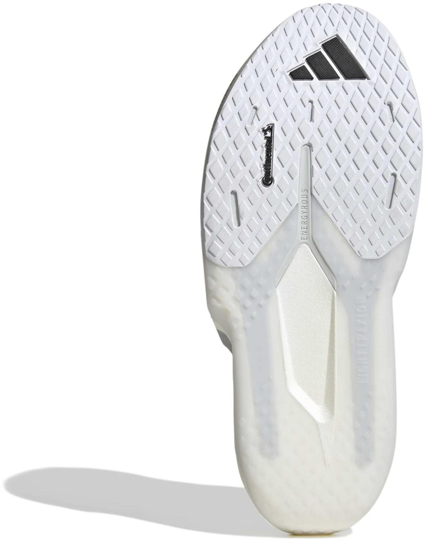 adidas Women's Adizero Dropset Pro Training Shoes - White/Silver Met - View 3