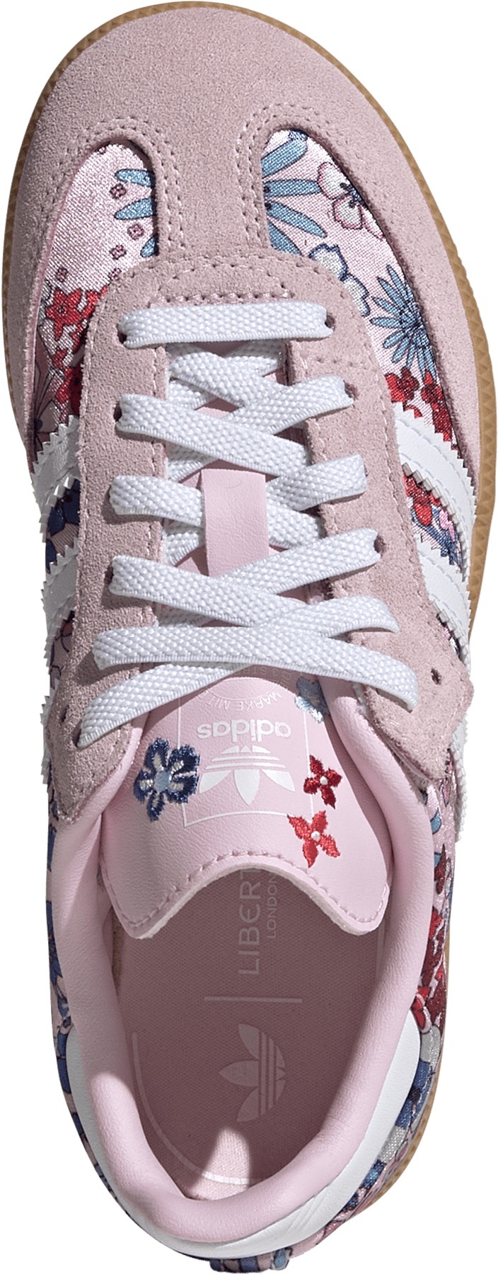 adidas Kids' Preschool Samba OG Shoes - Clear Pink/White/Gum - View 2