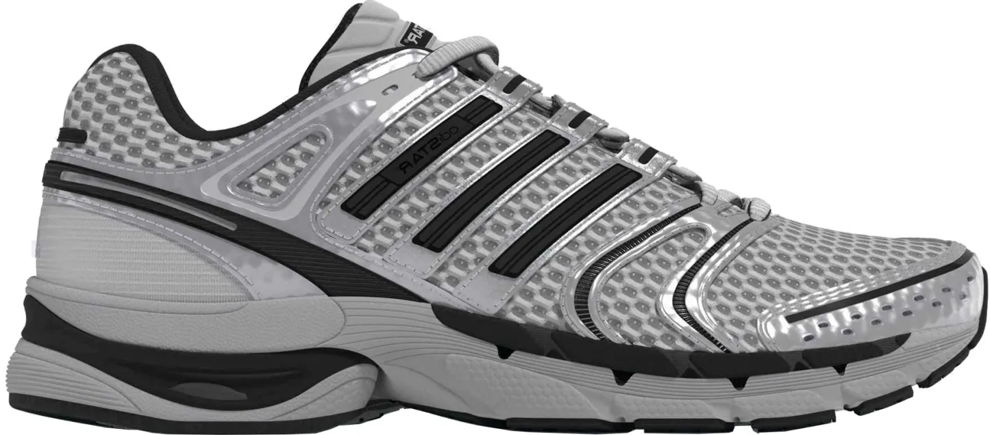 adidas Men's Adistar Control 5 Shoes - Grey Two/Core Black/Silver Met - View 1