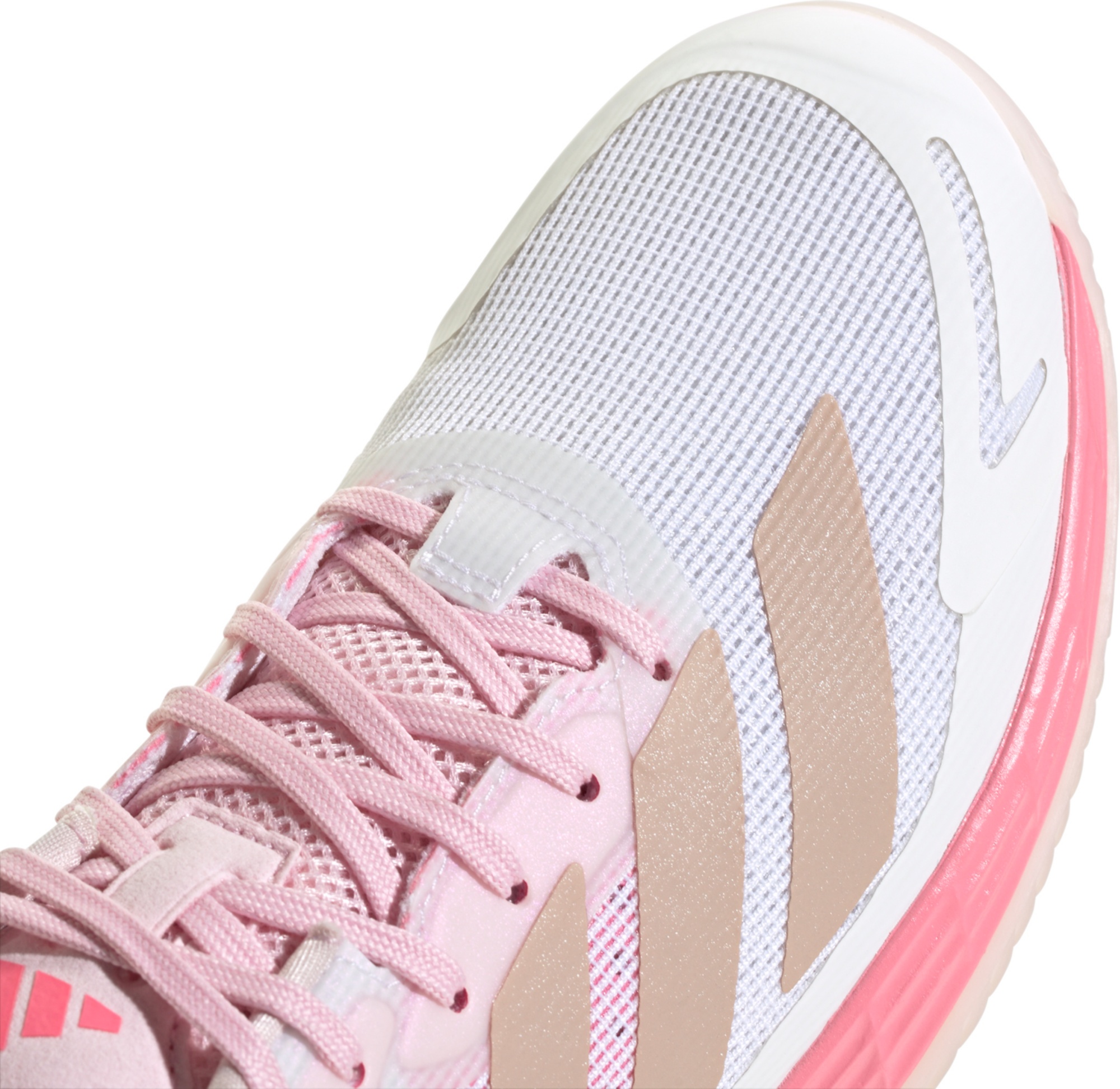 adidas Women's Defiant Speed 2 Tennis Shoes - White/Pearl - View 7