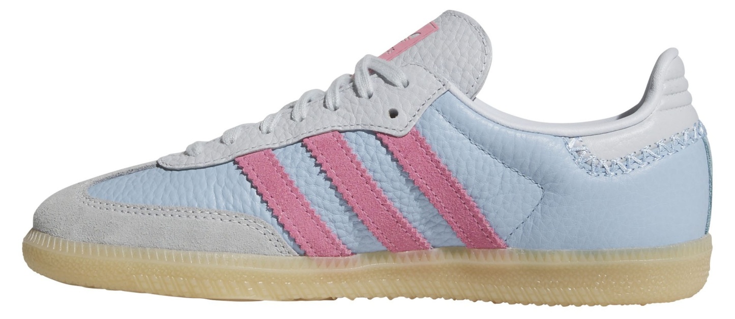 adidas Kids' Grade School Samba OG Shoes - Blue - View 4