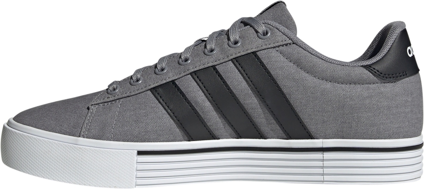 adidas Men's Daily 4.0 Shoes - Grey/Black/White - View 4