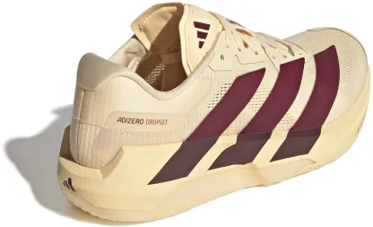 adidas Women's Adizero Dropset Pro Training Shoes - Warm Vanilla/Maroon - View 5