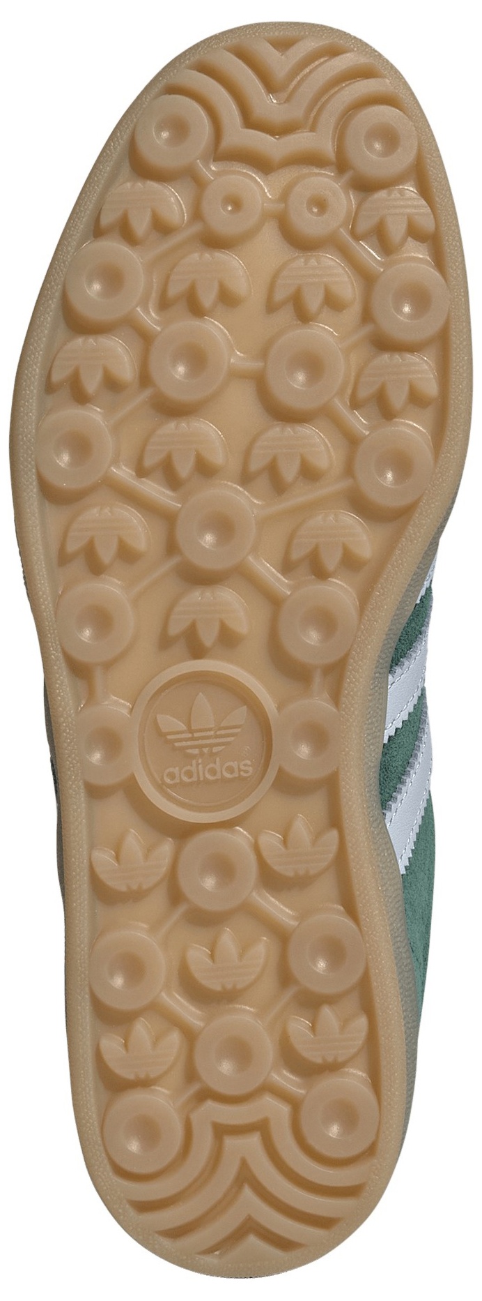 adidas Women's Gazelle Indoor Shoes - Collegiate Green/Crystal Sky/Gum4 - View 3