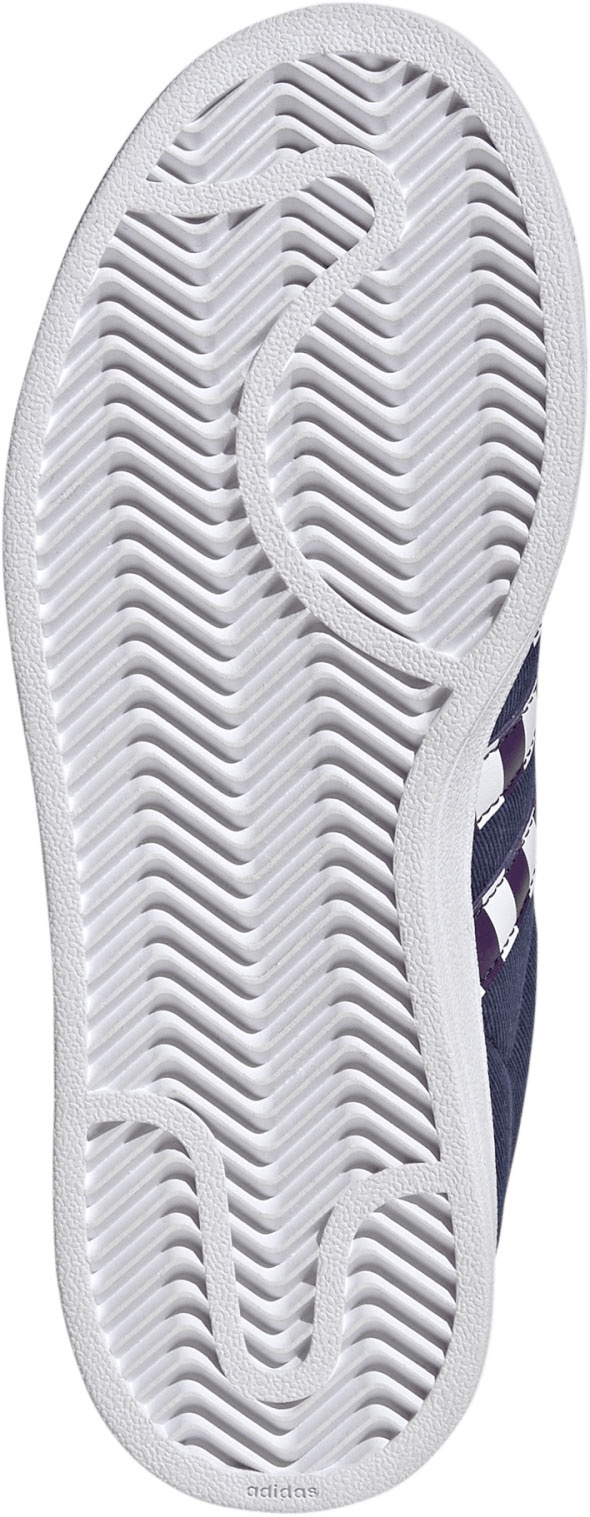 adidas Kids' Grade School Superstar II Brawl Shoes - Blue/Purple/White - View 3
