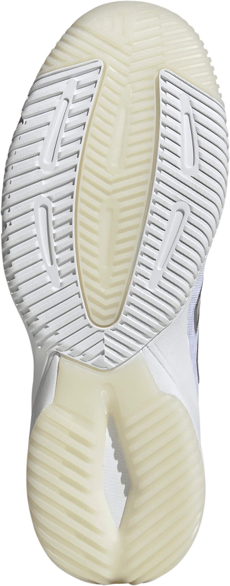 adidas Women's Crazyflight 5 Mid Volleyball Shoes - White/Silver - View 5