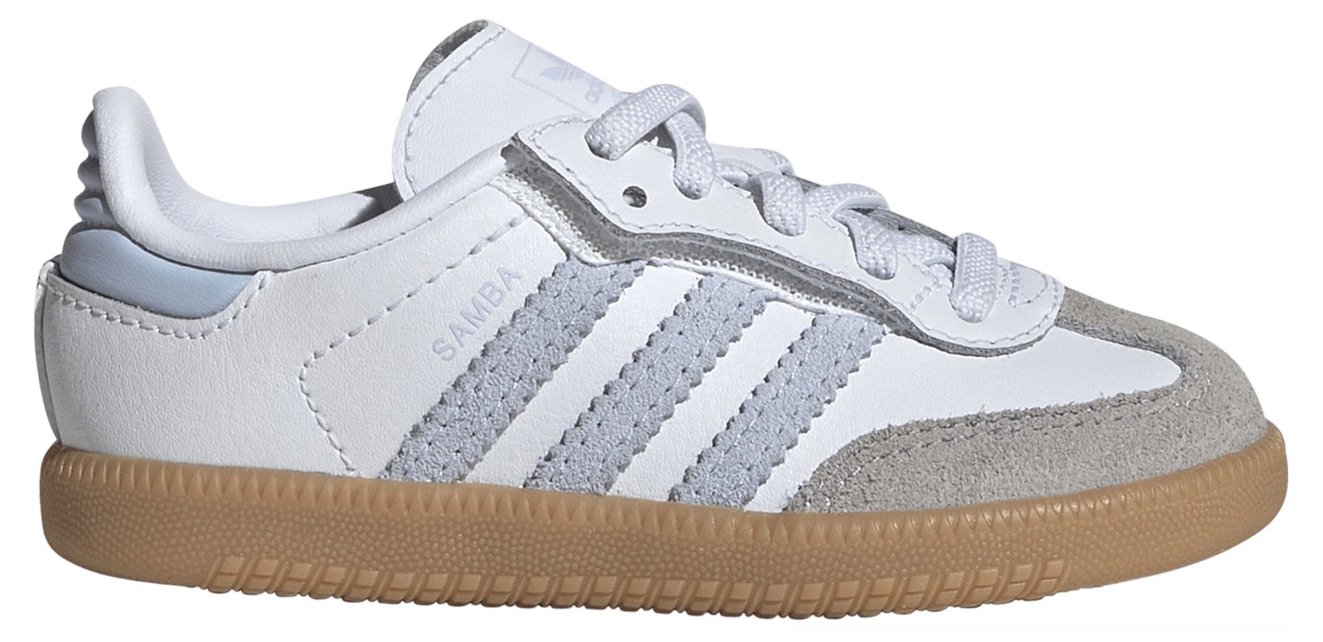 adidas Toddler Samba OG Shoes - White/Sky/Gum - View 1