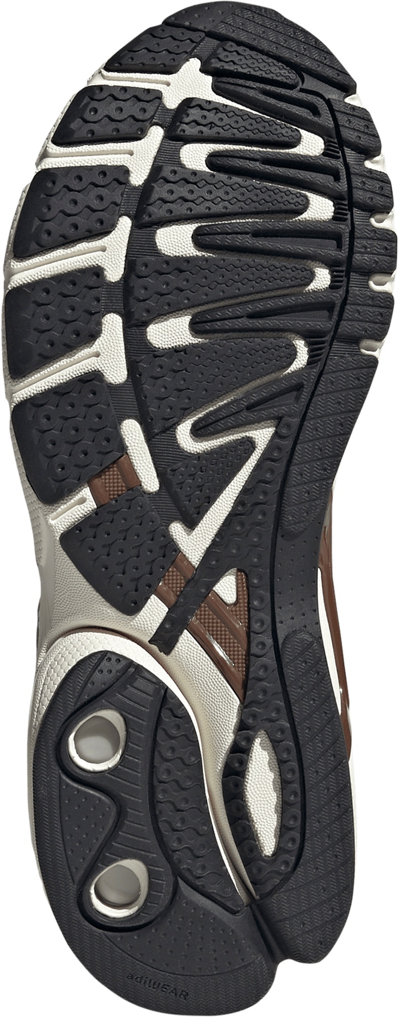 adidas Women's Adistar Control 5 Shoes - Ftwr White/Preloved Brown/Grey One - View 3