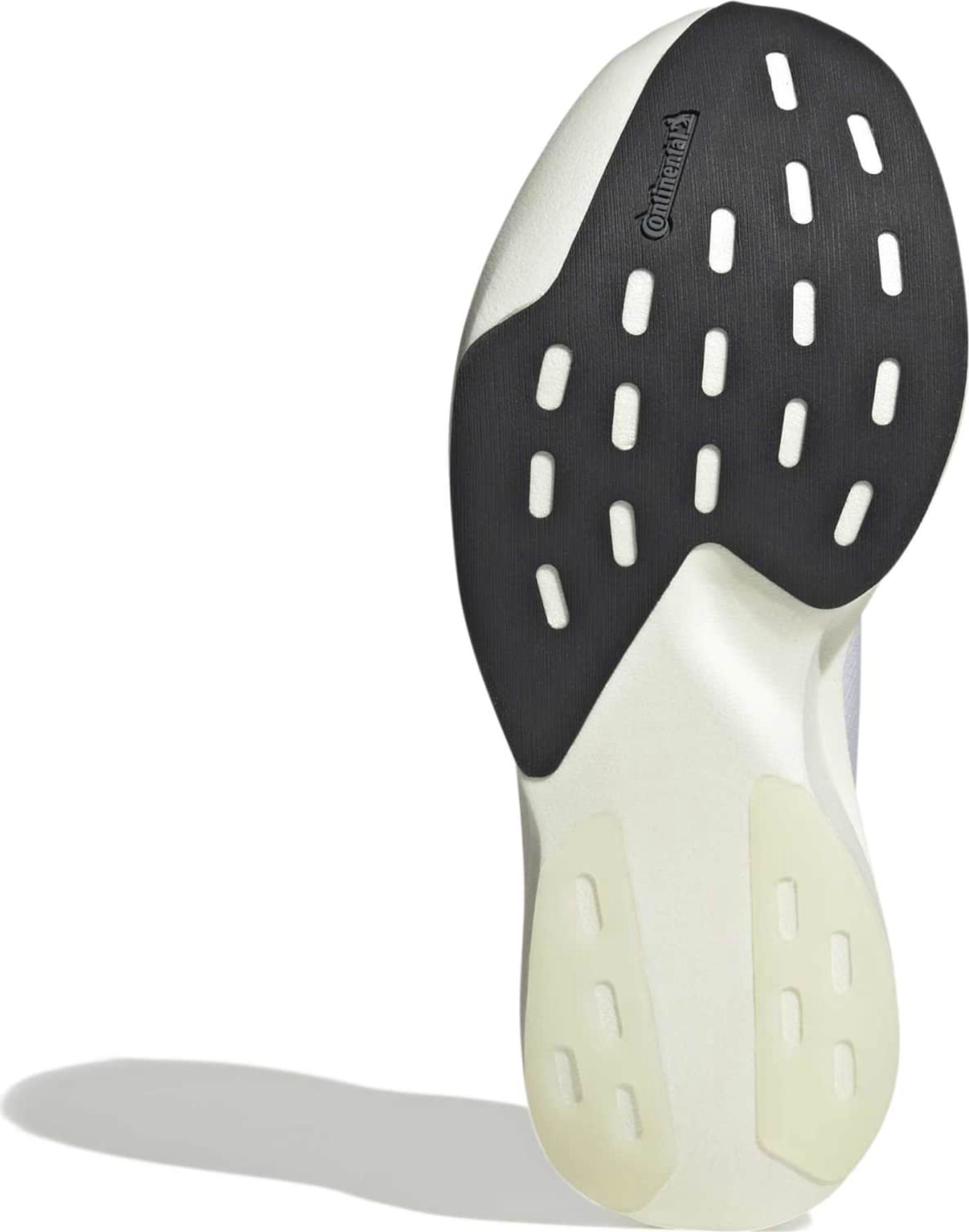 adidas Women's Adizero EVO SL Zip Running Shoes - White/Black/Silver Met - View 5