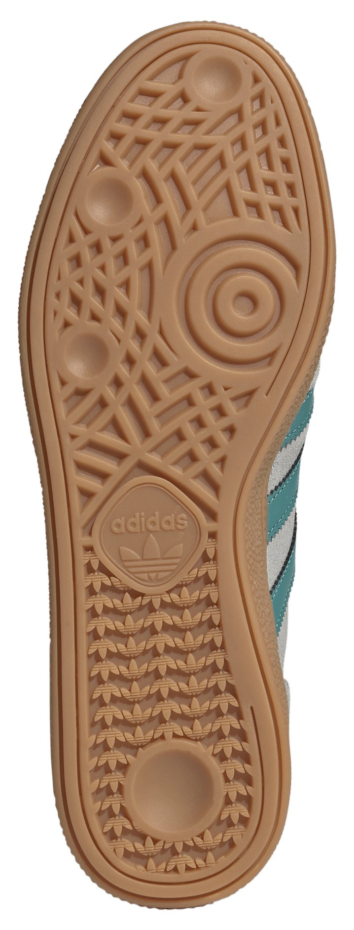 adidas Men's Handball Spezial Shoes - Grey/Pure Teal/Gold Met - View 5
