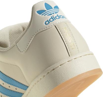 adidas Superstar Messi Shoes - White/Blue - View 6