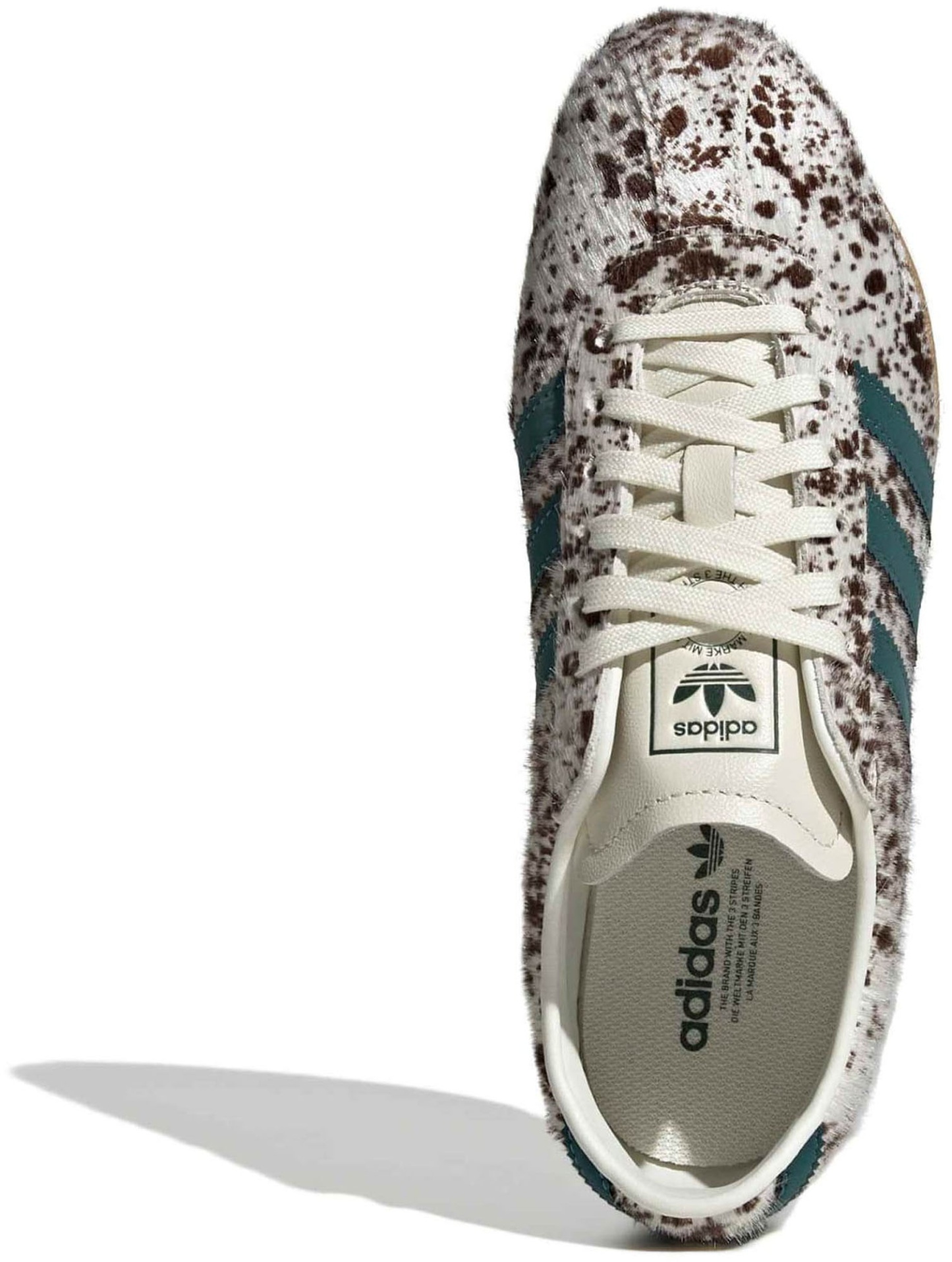 adidas Women's Tokyo Shoes - Pony Hair Wht/Green/Brown - View 2