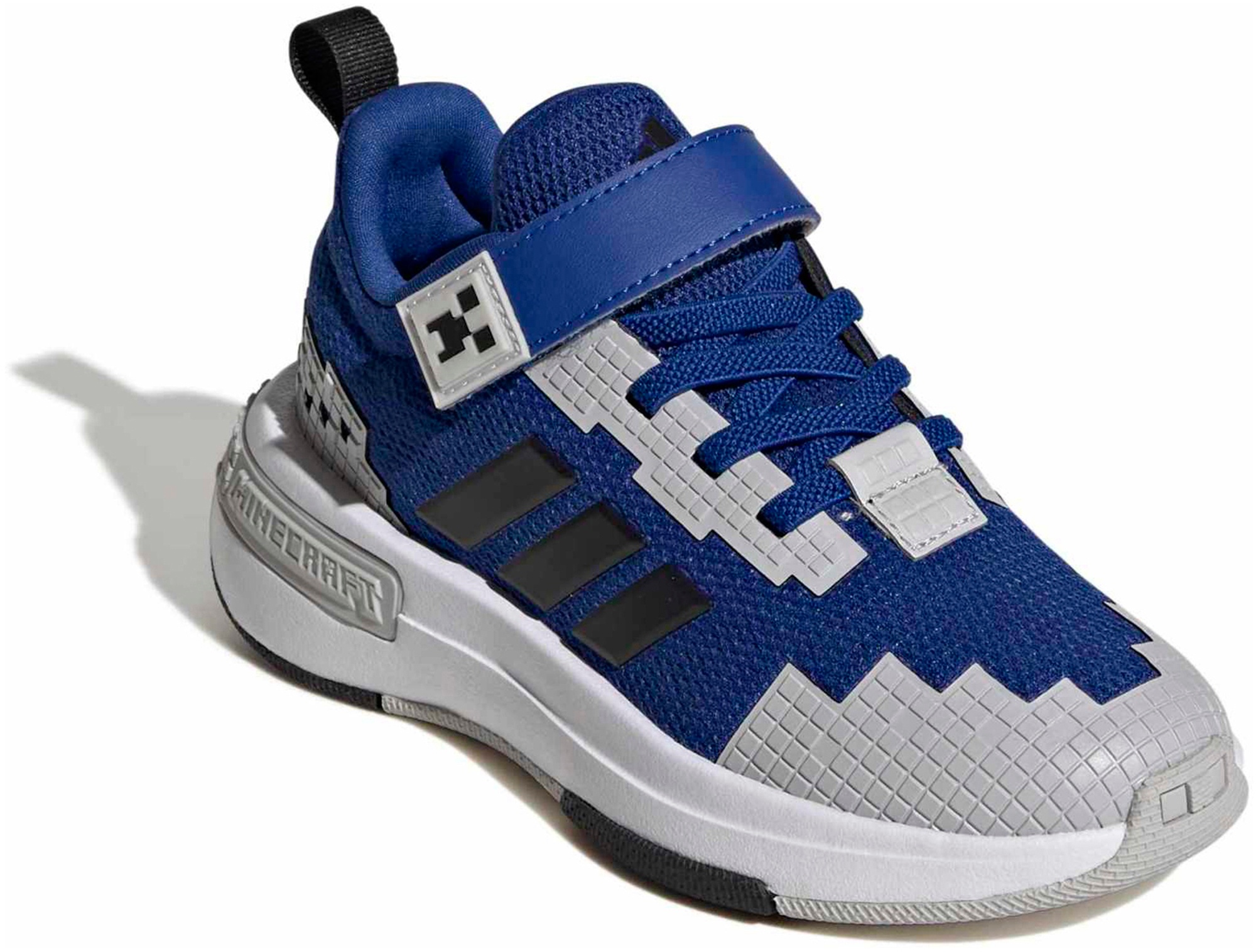 adidas Kids' Preschool Minecraft Pro Shoes - Team Royal Blue/Core Black/Lgh Solid Grey - View 8