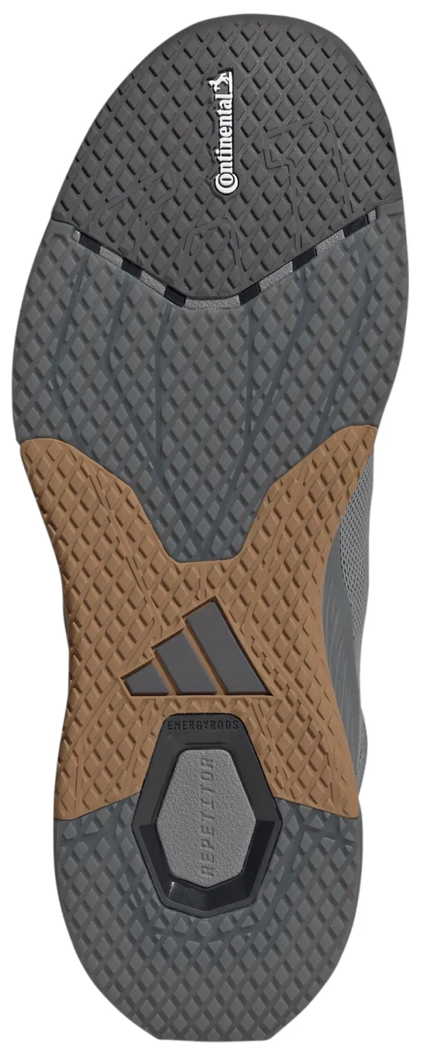 adidas Men's Dropset 4 Training Shoes - Grey/Carbon/Grey Five - View 3