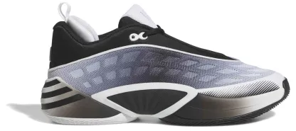 adidas D.O.N. Issue #8 Basketball Shoes - Ftwr White/Core Black/Ftwr White - View 1