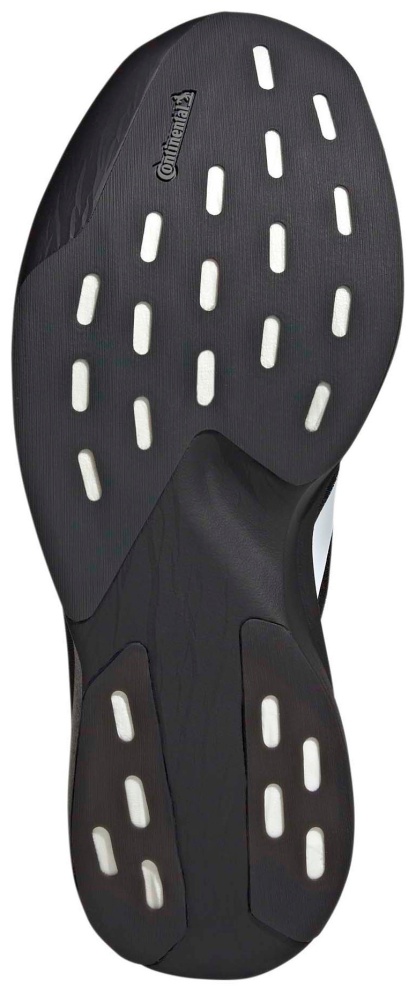 adidas Men's Adizero EVO SL Running Shoes - Black/White/Black - View 3