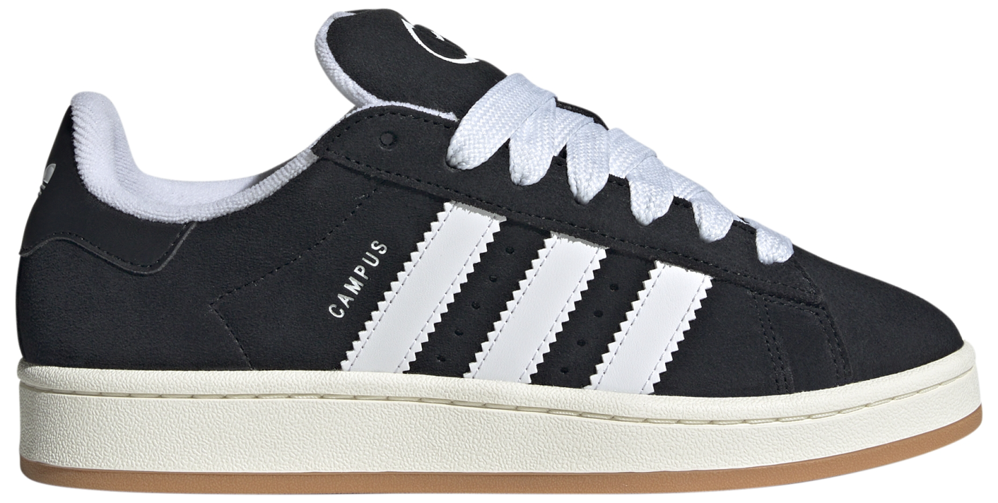 adidas Women's Campus 00s Shoes - Black/White - View 1