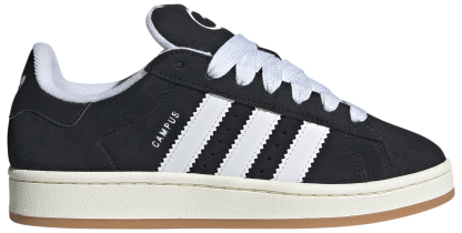 adidas Women's Campus 00s Shoes - Black/White - View 1