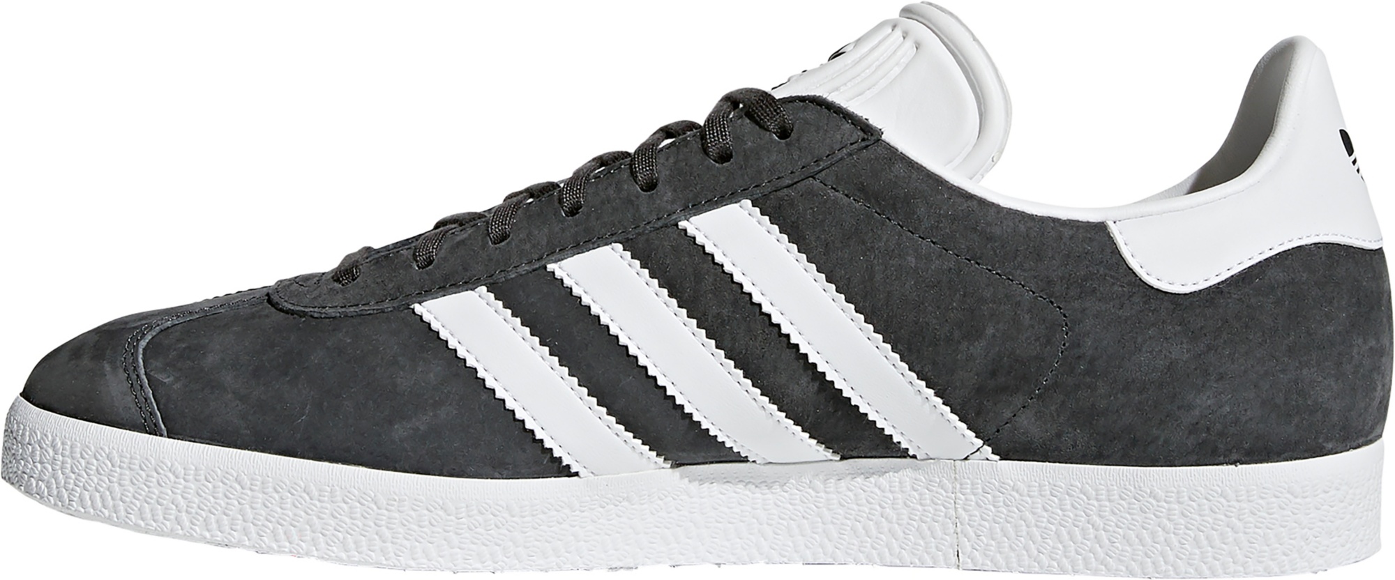 adidas Originals Gazelle Shoes - Grey/White - View 4