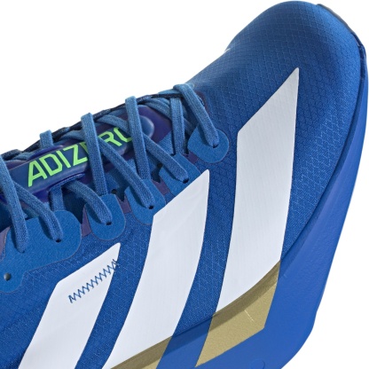 adidas Men's Adizero Adios Pro 4 Running Shoes - Blue/Ftwr White/Lime Burst - View 7