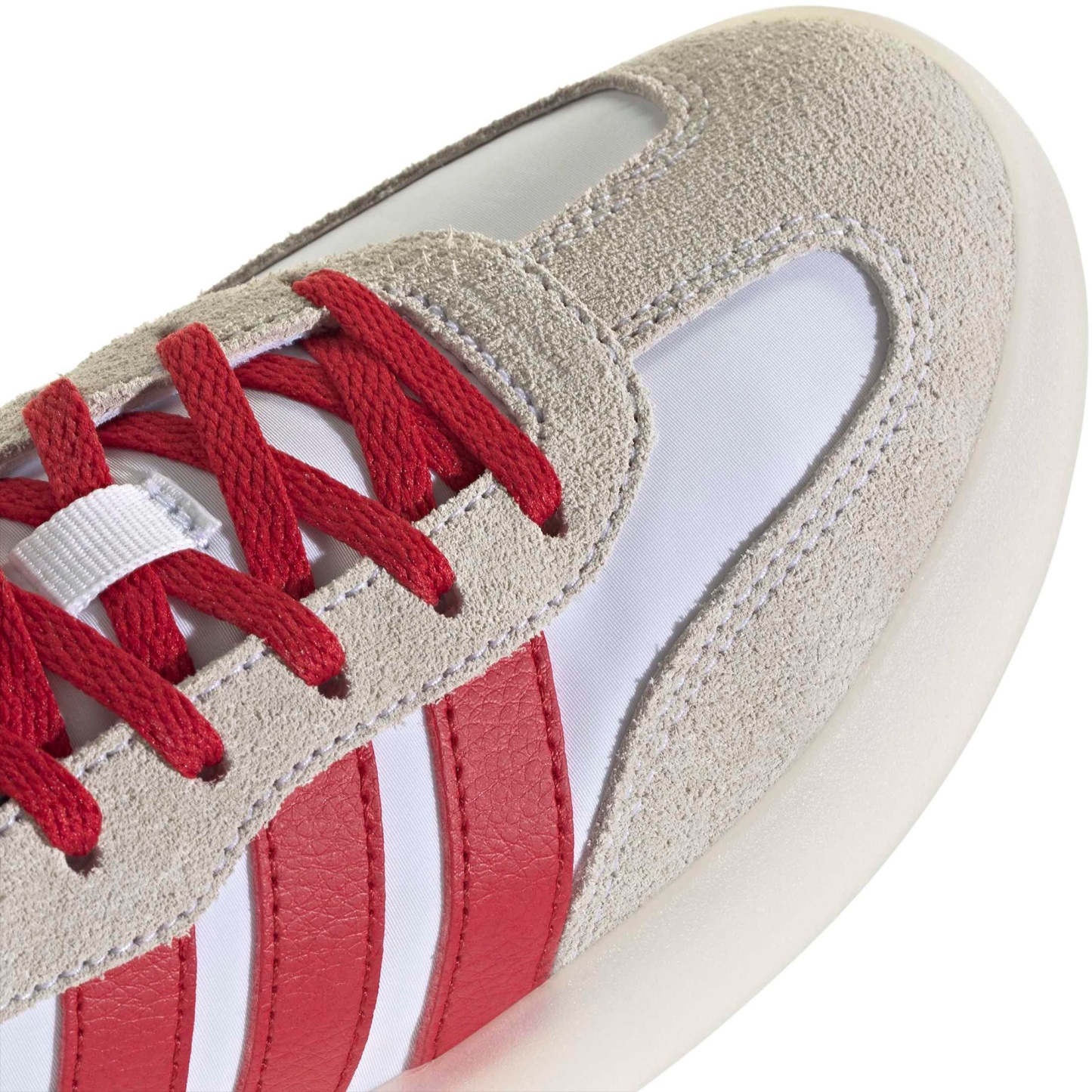 adidas Kids' Barreda Decode Shoes - White/Red - View 6