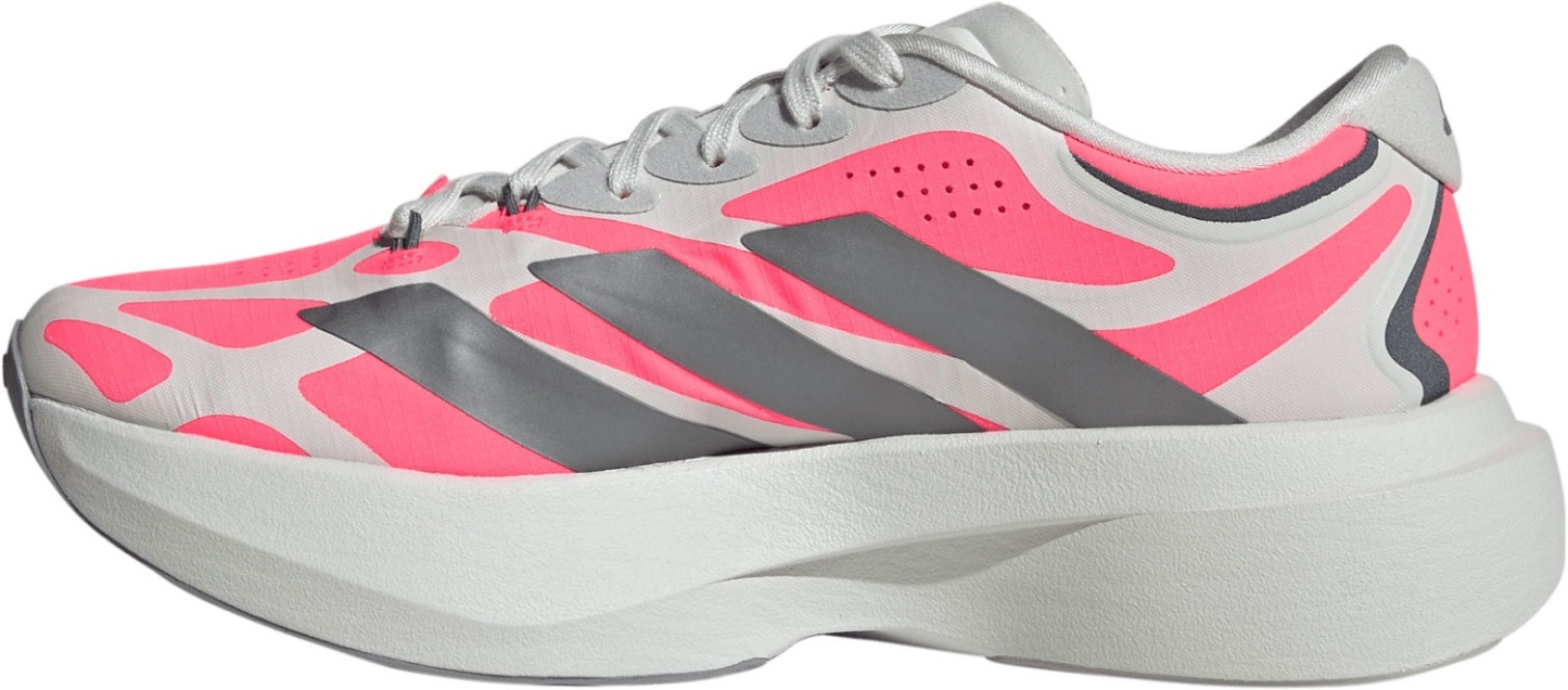 adidas Women's Adizero EVO SL EXO  Running Shoes - Silver/Iron - View 4