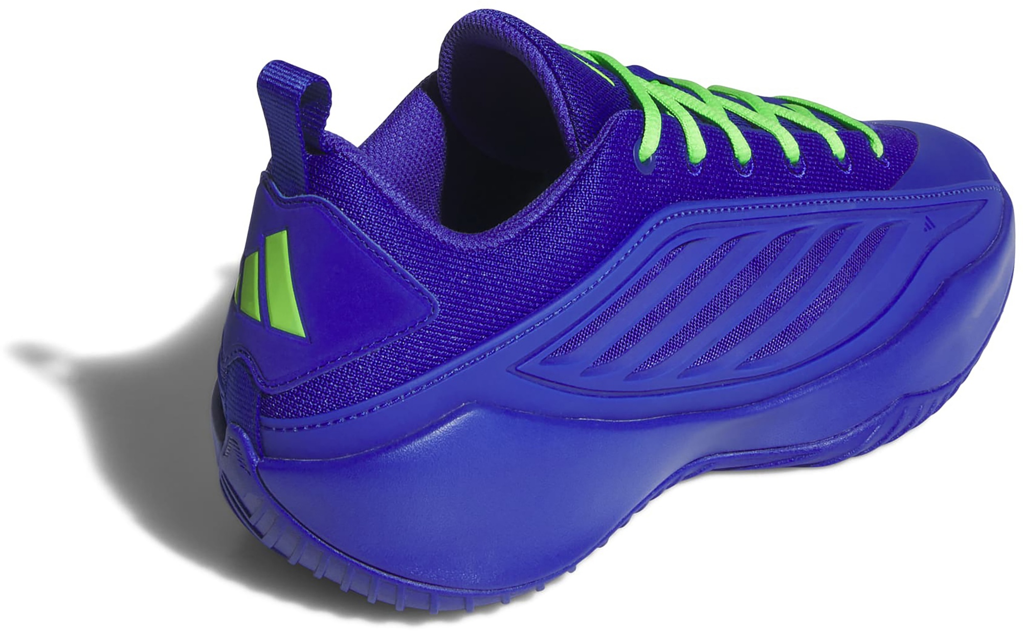 adidas Believe That. 1 Basketball Shoes - Lucid Blue/Screaming Green/Lucid Blue - View 6
