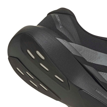 adidas Women's Adizero EVO SL Woven Running Shoes - Black/Iron Met/Utility Bk - View 8